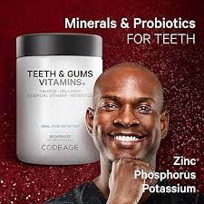 Best Codeage Teeth &Gums Vitamins Oral Probiotics Supplement for Mouth
