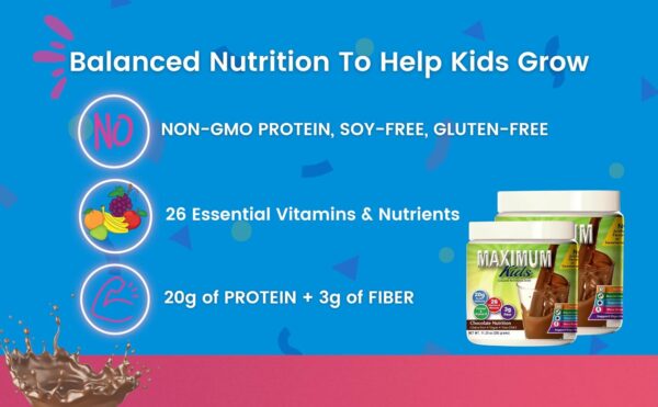 vitamin Maximum Kids Complete Organic Powder Mix. Great Tasting, Easy to use,