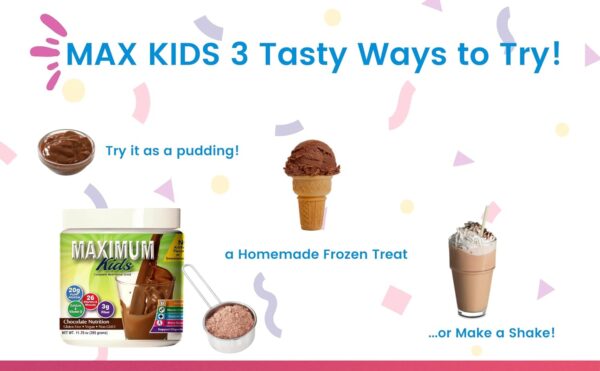 vitamin3 Maximum Kids Complete Organic Powder Mix. Great Tasting, Easy to use,