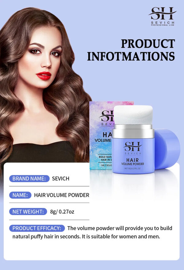 10 SEVICH New Hair Volume Powder For Women Fluffy Increase Hair