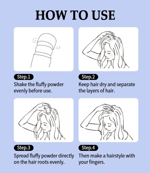 9 SEVICH New Hair Volume Powder For Women Fluffy Increase Hair